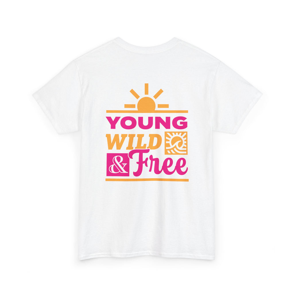 Young Wild & Free Retro Graphic T Shirt | Summer vibe