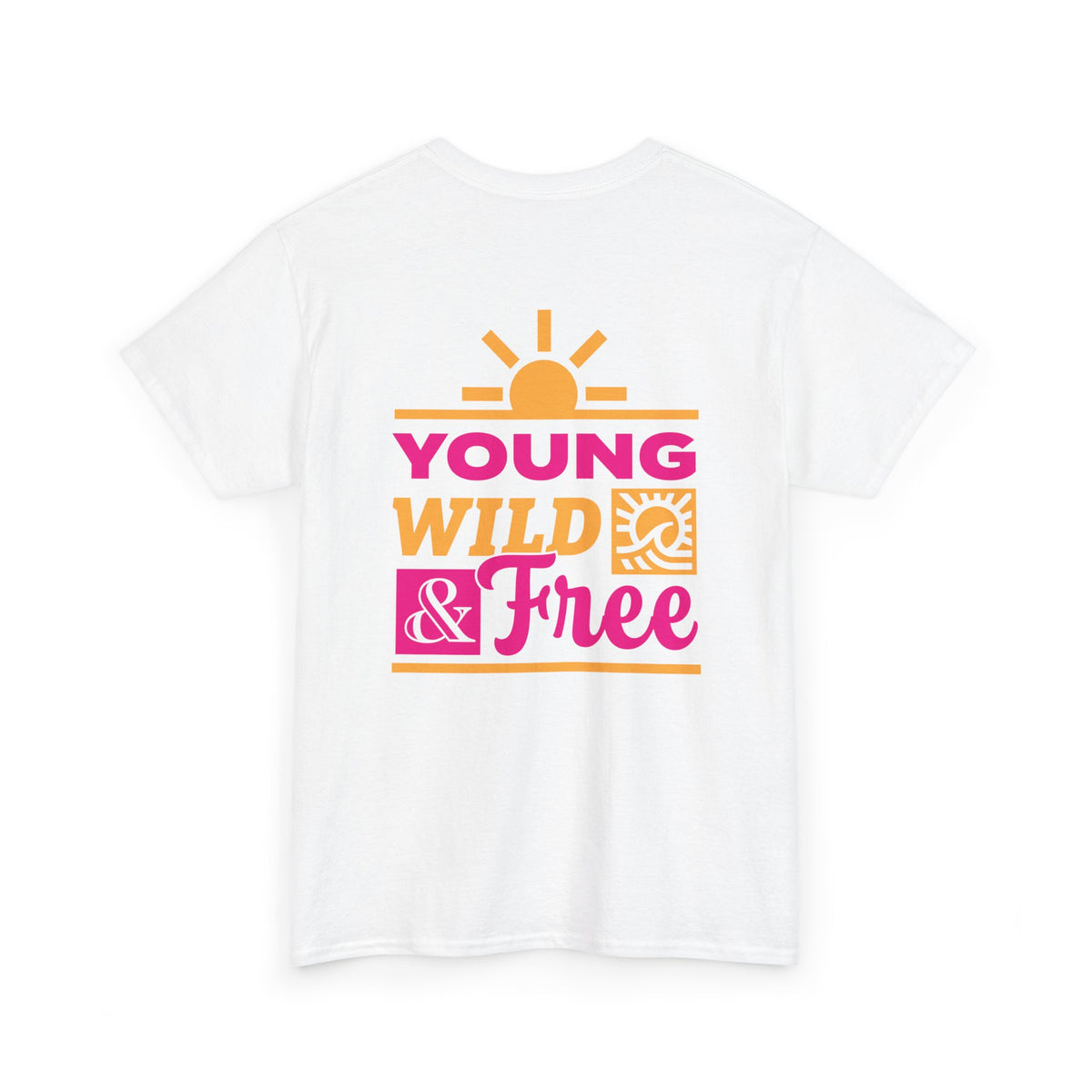 Young Wild & Free Retro Graphic T Shirt | Summer vibe