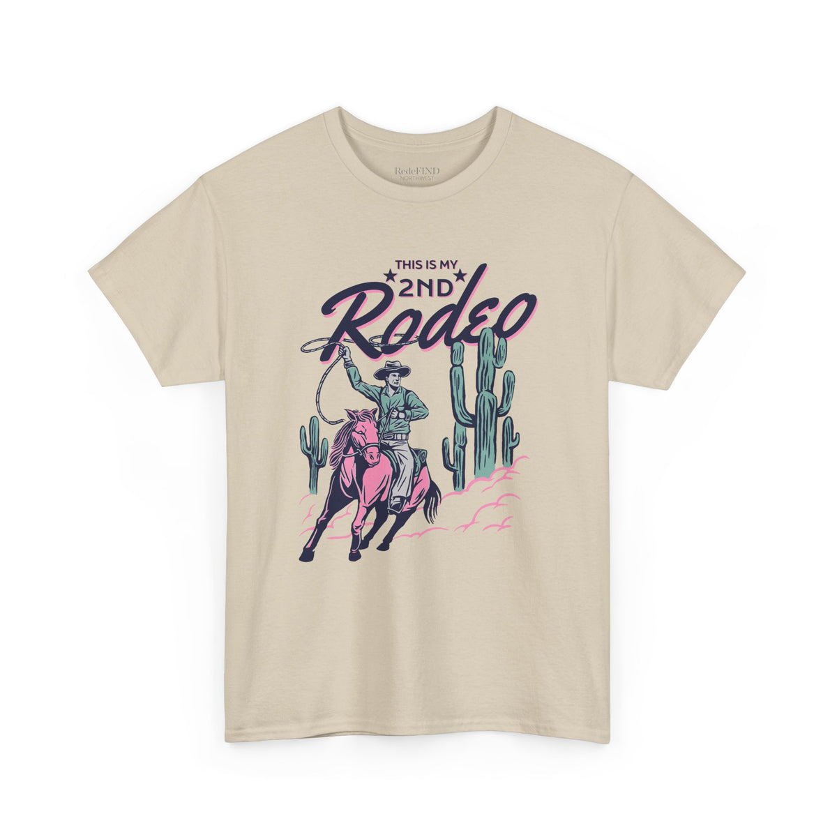 This Is My 2nd Rodeo T-Shirt | Funny Rodeo Saying Tee