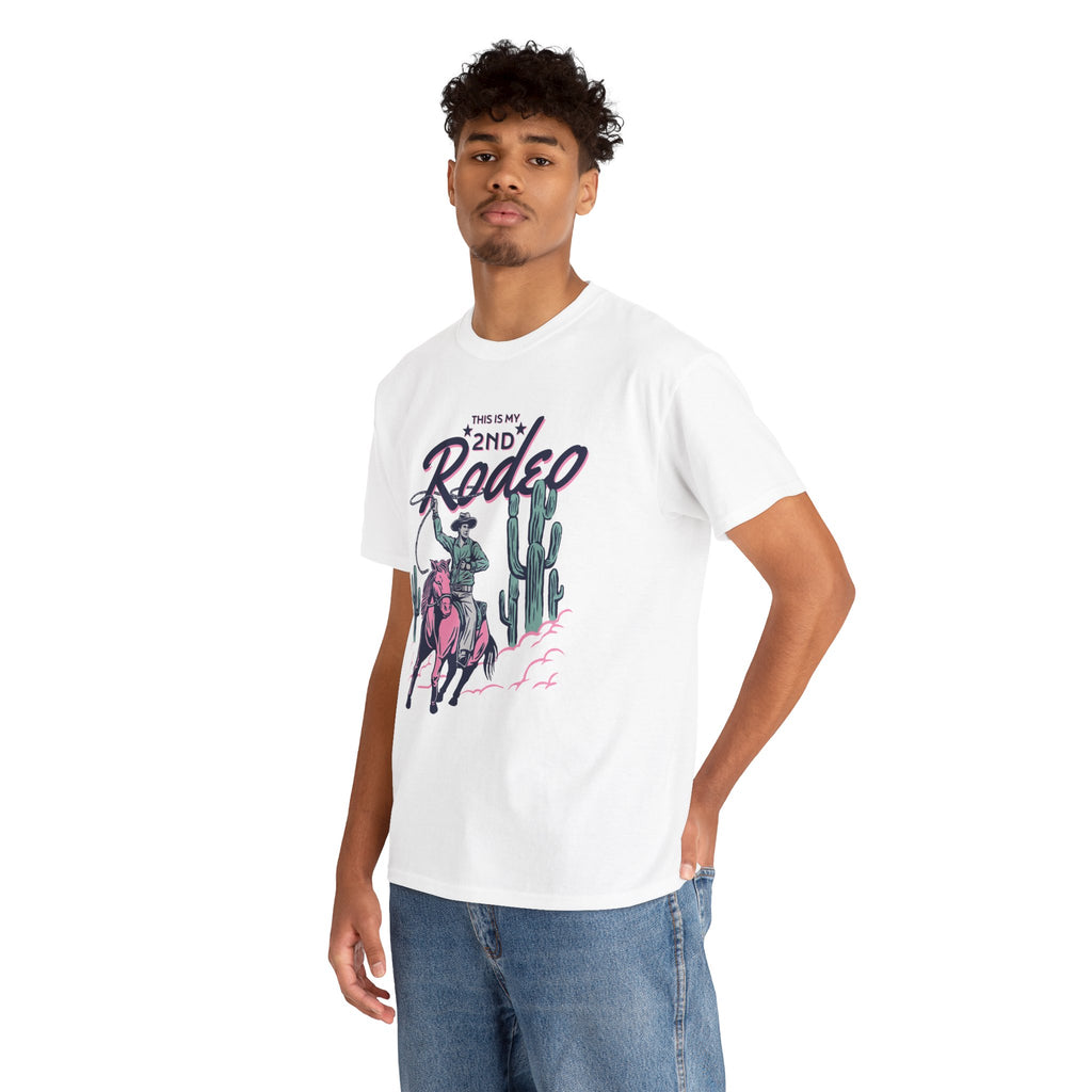This Is My 2nd Rodeo T-Shirt | Funny Rodeo Saying Tee