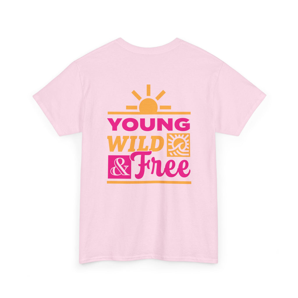 Young Wild & Free Retro Graphic T Shirt | Summer vibe