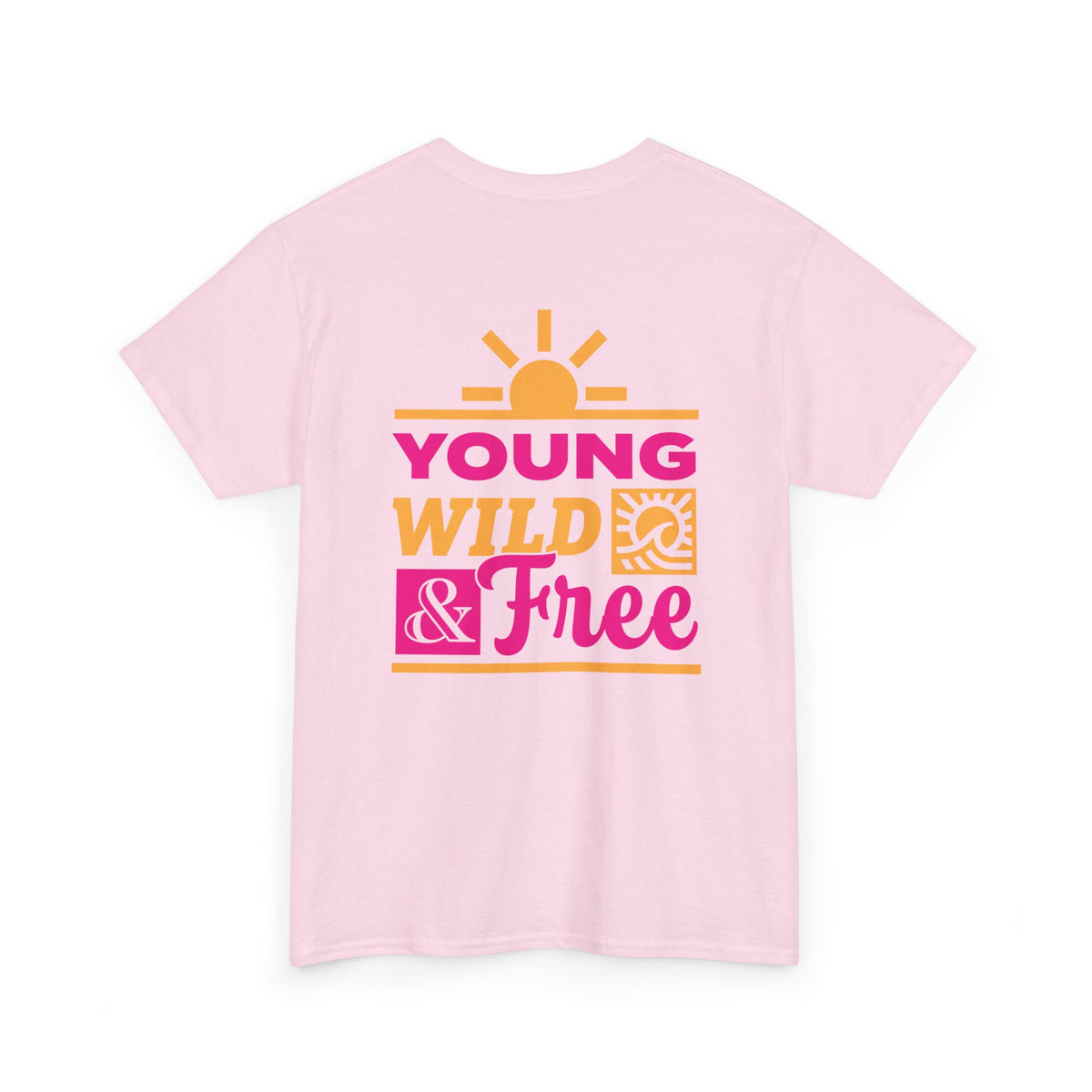 Young Wild & Free Retro Graphic T Shirt | Summer vibe