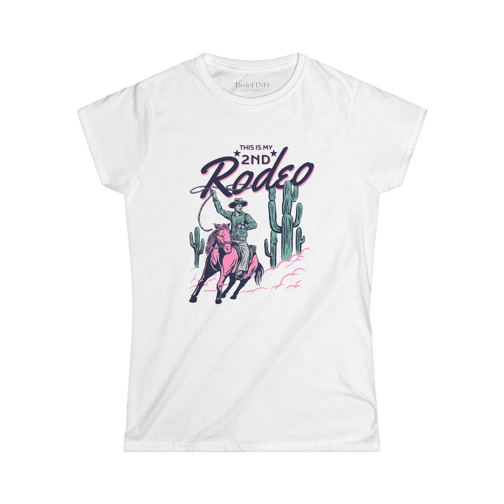 This Is My 2nd Rodeo T-Shirt | Funny Rodeo Saying Tee