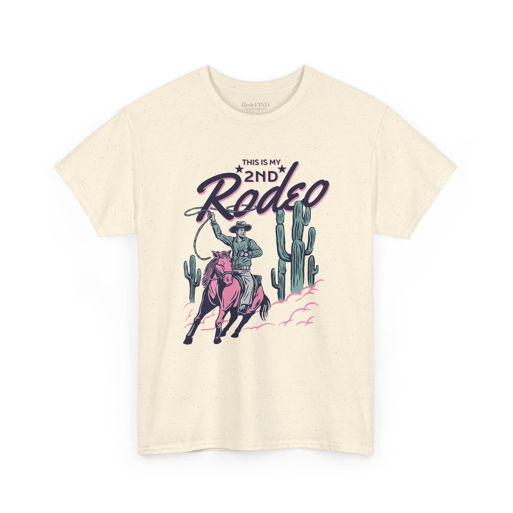 This Is My 2nd Rodeo T-Shirt | Funny Rodeo Saying Tee