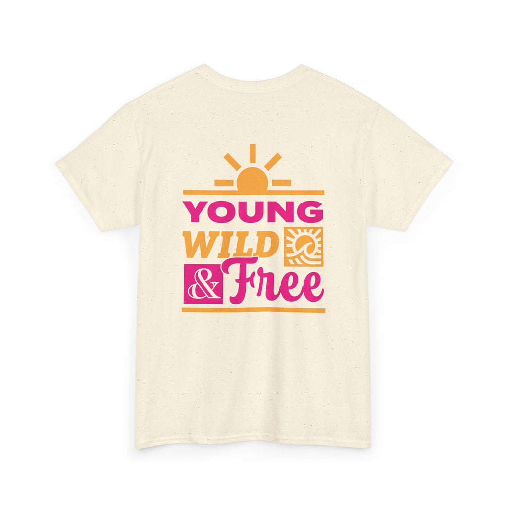Young Wild & Free Retro Graphic T Shirt | Summer vibe
