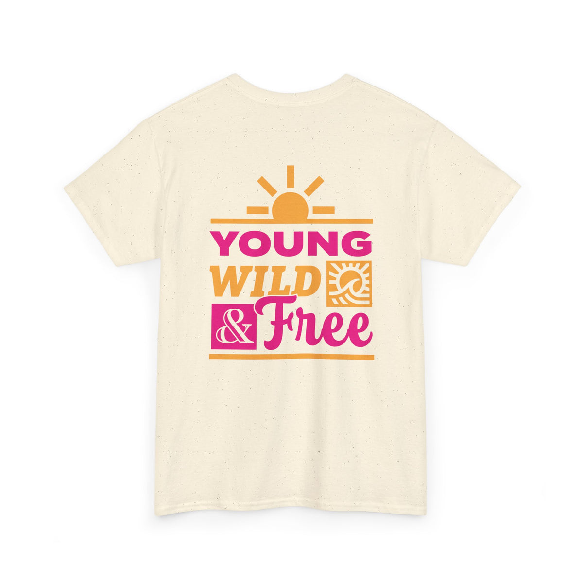 Young Wild & Free Retro Graphic T Shirt | Summer vibe