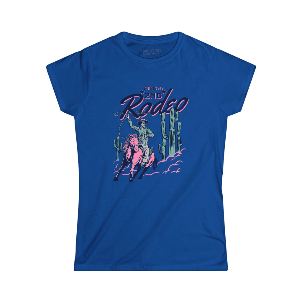 This Is My 2nd Rodeo T-Shirt | Funny Rodeo Saying Tee