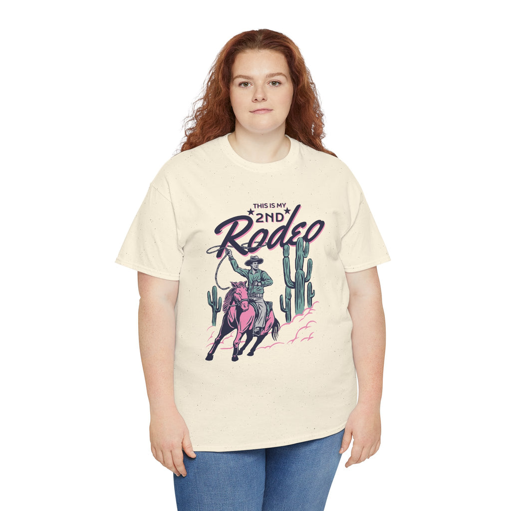 This Is My 2nd Rodeo T-Shirt | Funny Rodeo Saying Tee