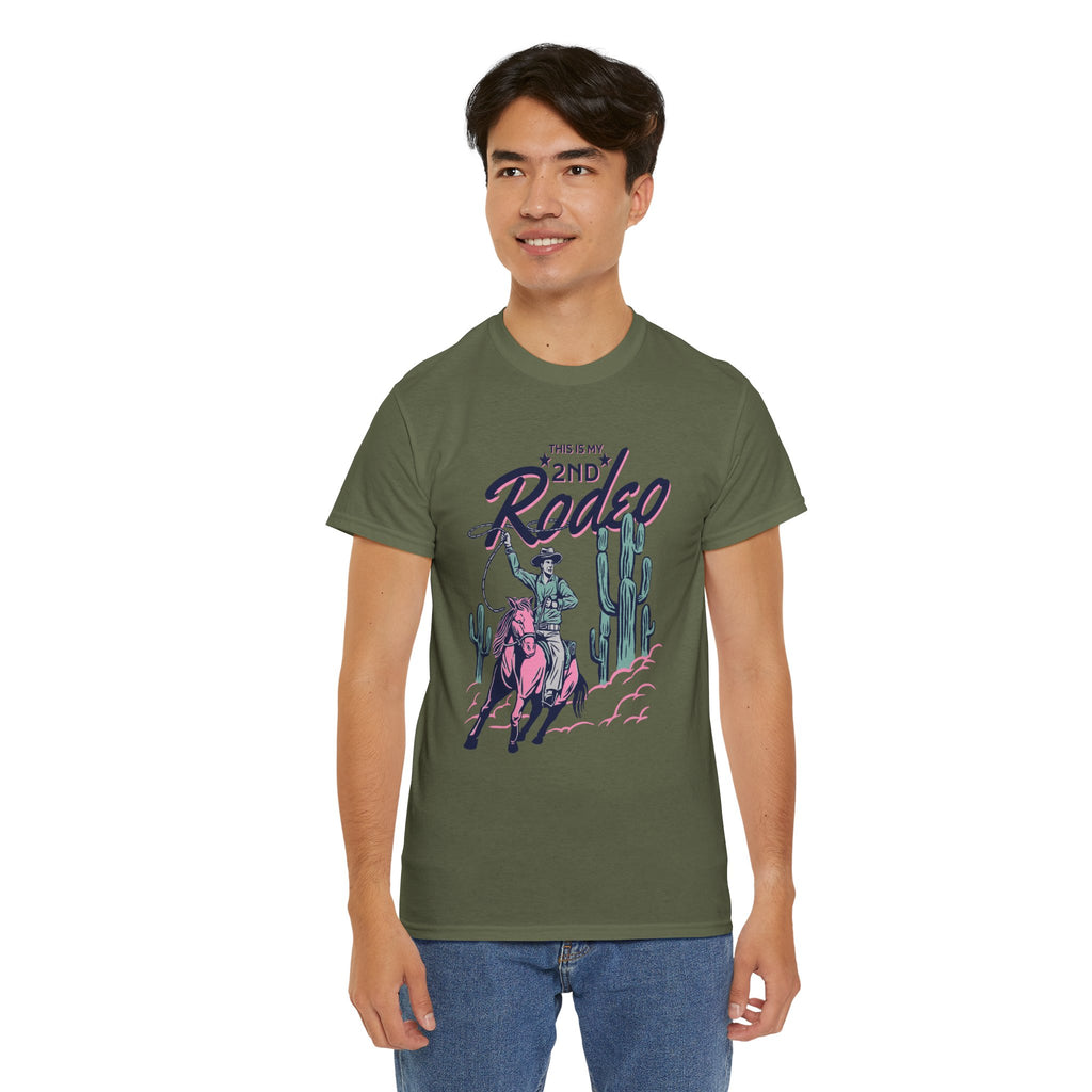 This Is My 2nd Rodeo T-Shirt | Funny Rodeo Saying Tee