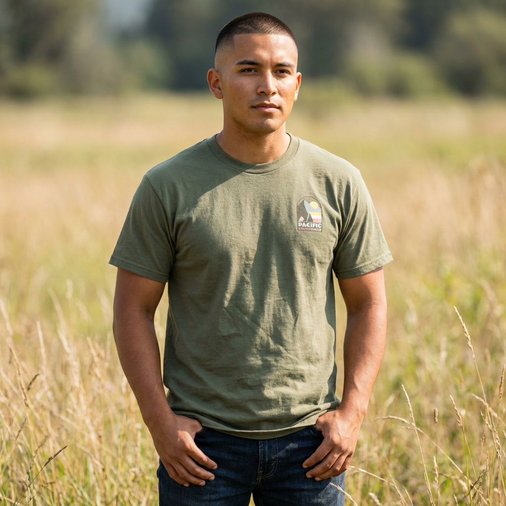 Pacific Northwest Shirt, Retro Mountain Graphic Tee, PNW Camping Hiking T Shirt, Nature Lover Gift