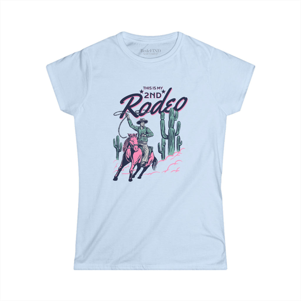 This Is My 2nd Rodeo T-Shirt | Funny Rodeo Saying Tee
