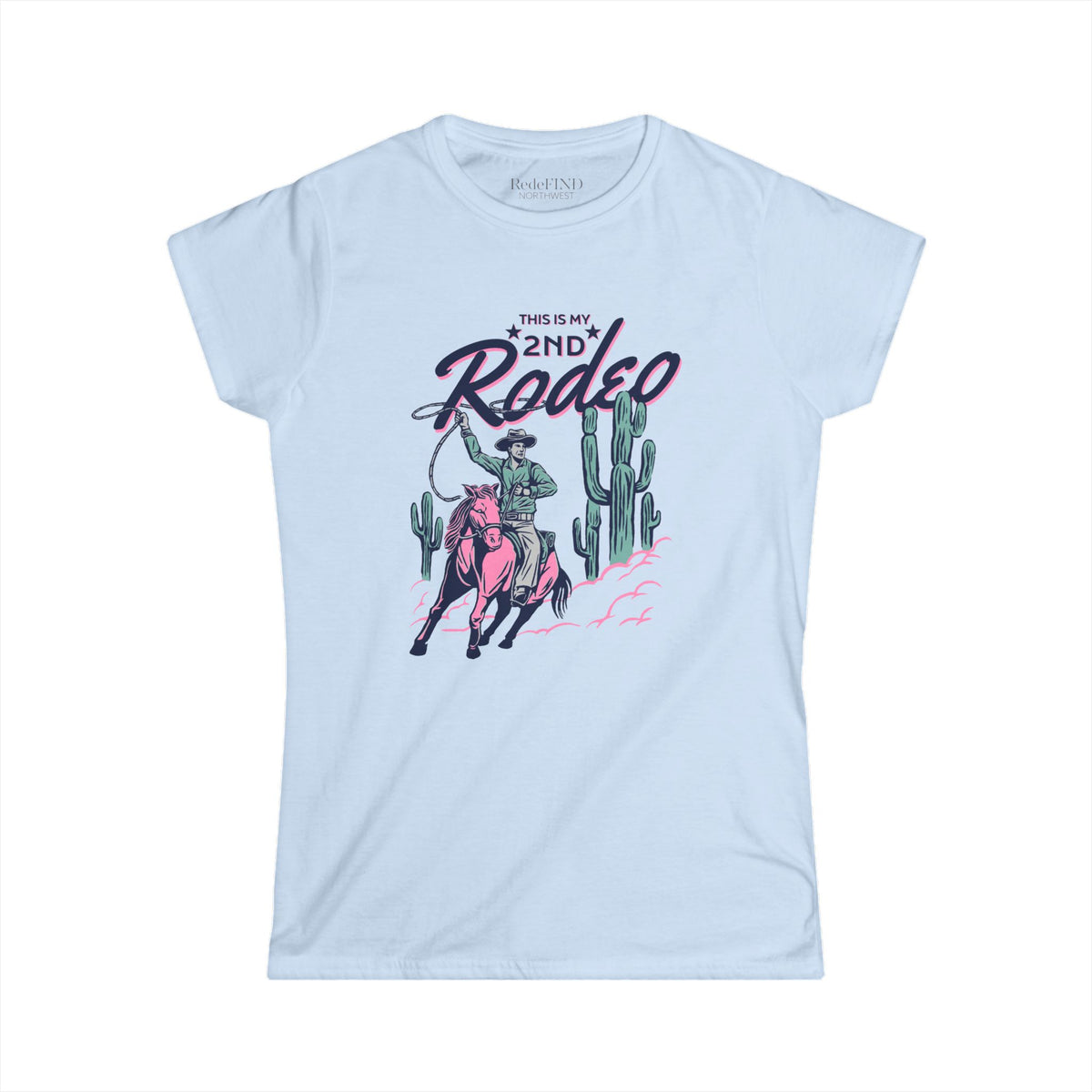 This Is My 2nd Rodeo T-Shirt | Funny Rodeo Saying Tee