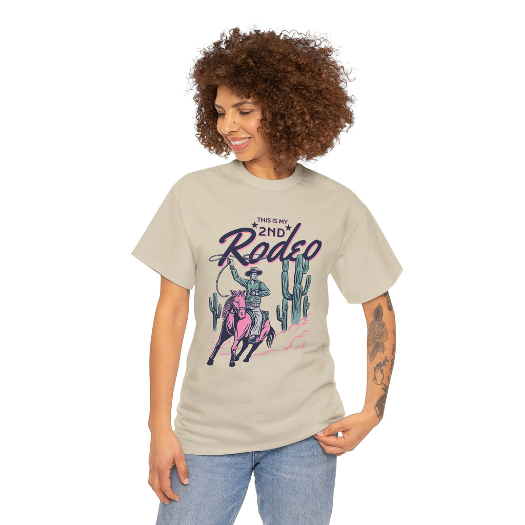 This Is My 2nd Rodeo T-Shirt | Funny Rodeo Saying Tee